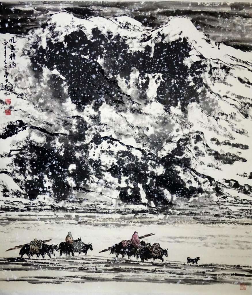 风雪转场120cmx90cm