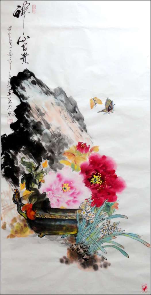 神仙富贵 规格:138X68 年代:2017年