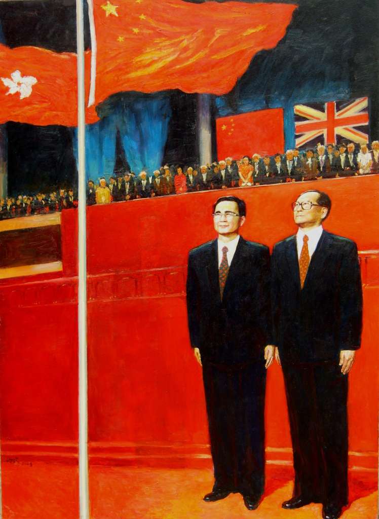 30香港回归(165cm×200cm)